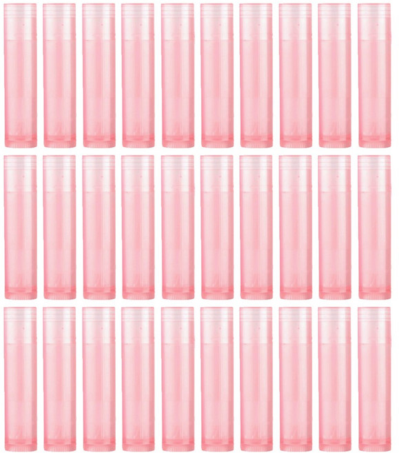 케이존 베이직 립밤용기, 30개, 연핑크
