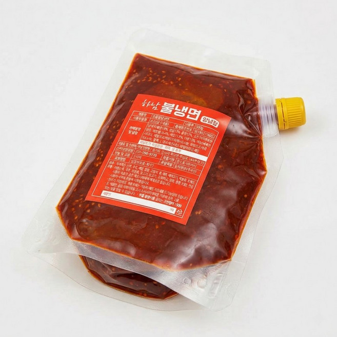 하남 불나게 매운 찐 불냉면양념장 500g 1개