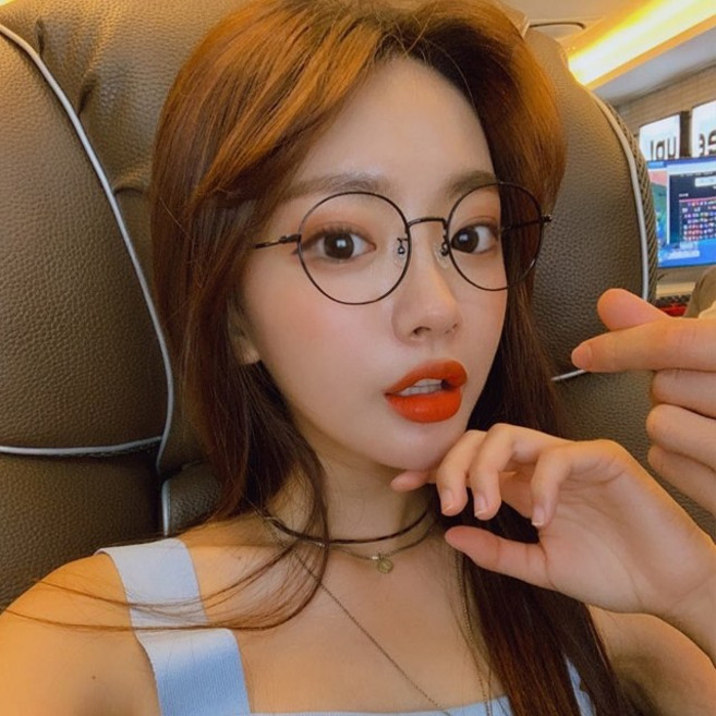 멜라크메 동글이 타원형 금속테 + 블루라이트 렌즈 세트