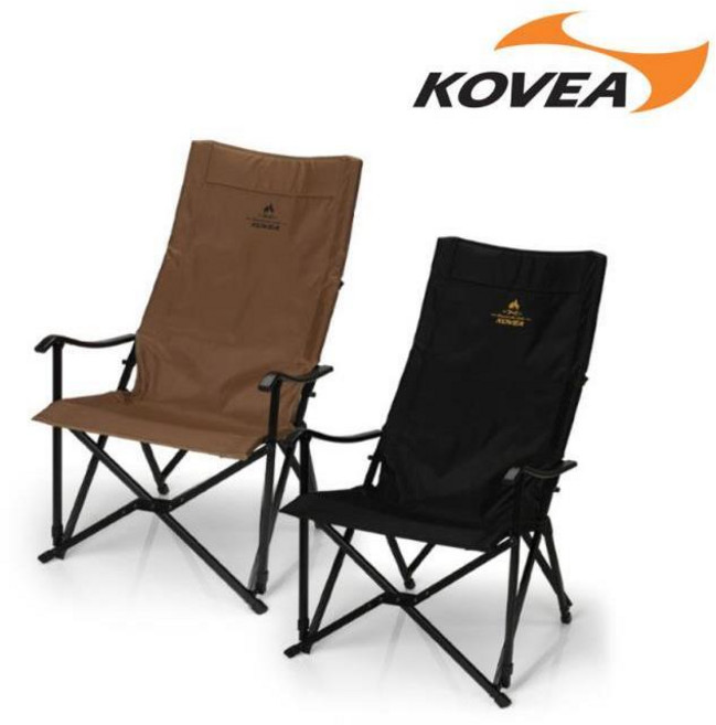 코베아 롱릴렉스체어 캠핑 의자, 골드브라운