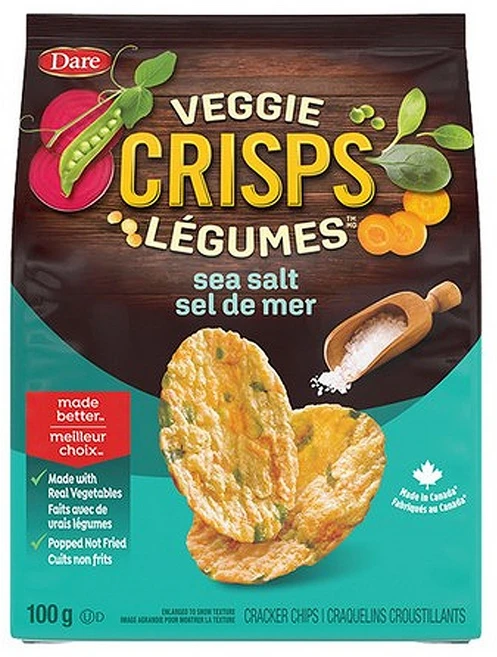 데어 베지 크리스프 씨솔트, 100g, 2개 - 쿠팡