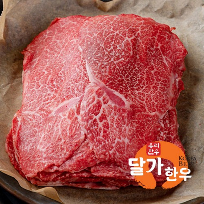 달가한우 1++등급 투뿔 한우불고기 소고기, 1개, 600g