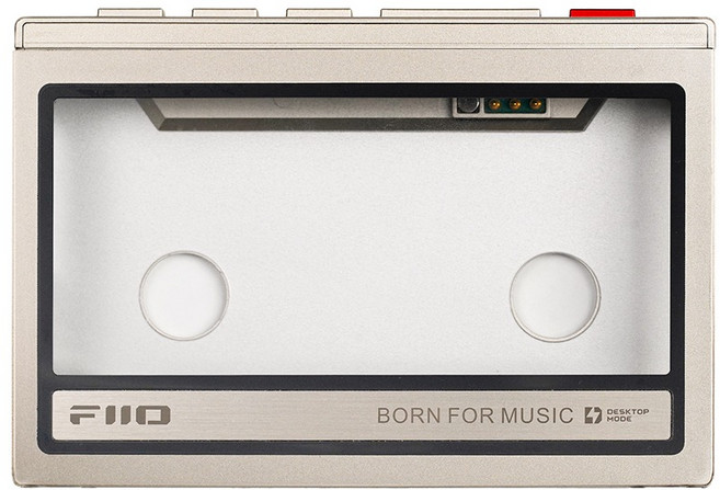 FiiO SK-M21C 카세트 스타일 클래식 M21 케이스, Titanium Gold, 1개, SK M21C