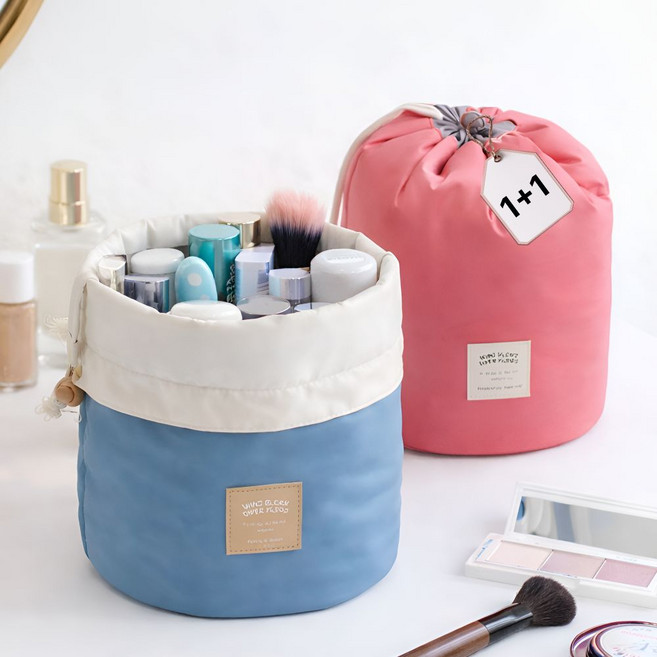 세우는 복조리 화장품 파우치 리노스 여성 여행용 이너백 1+1