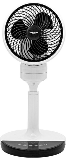 독일 3D 360도 자동회전 저소음 써큘레이터 서큘레이터 선풍기, WHITE