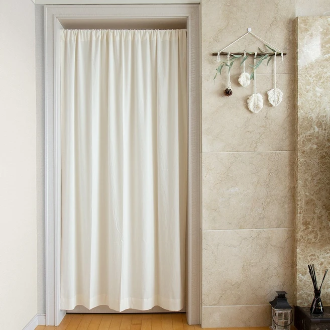 국내 제작 순수 면 100% 데일리 광목 가리개 커튼 - 쿠팡