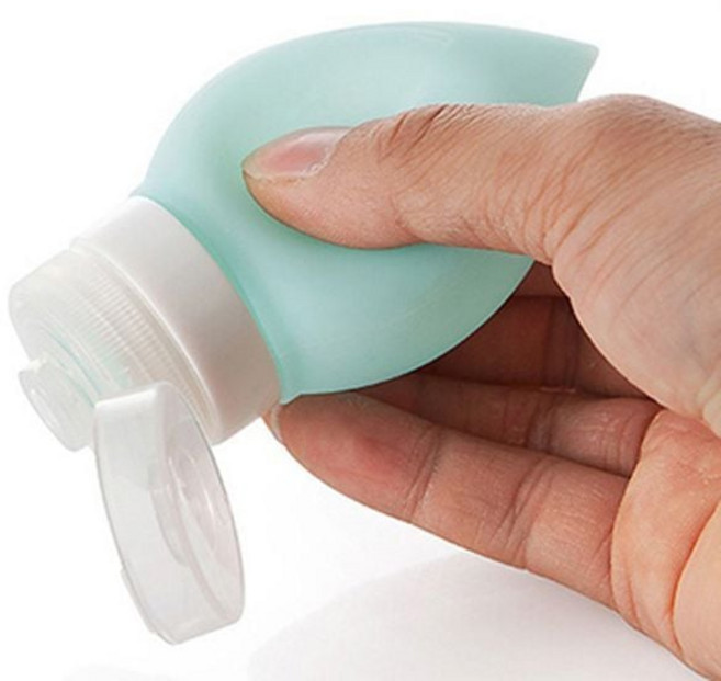 물방울공병75ml(실리콘) 용기 밀폐 향수 샴푸 pil+17852Dg, 퍼플