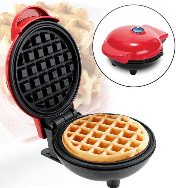 와플메이커 조식기 다기능 경식조식기 샌드위치메이커 가정용 조식기, 원형와플기