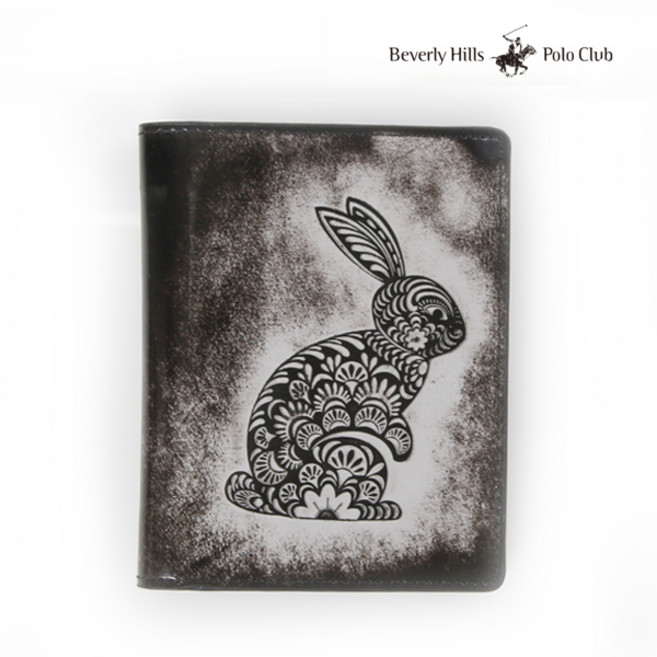 비버리힐스폴로클럽 아도방 남성 중지갑 토끼