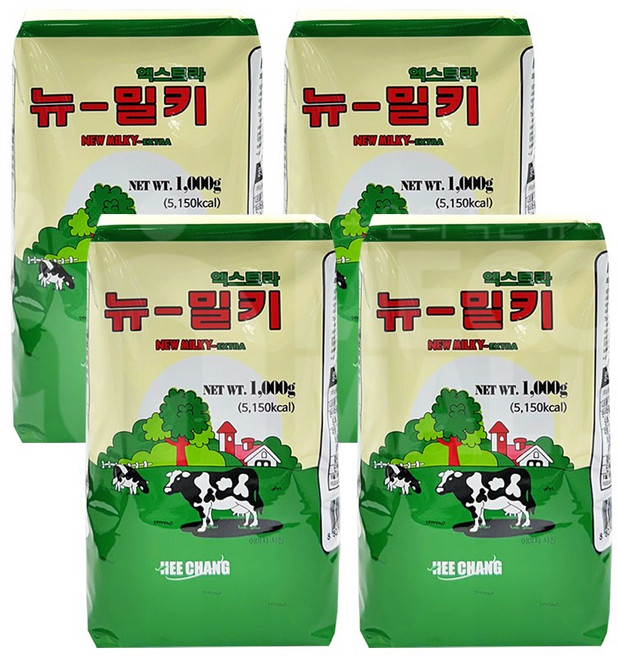 희창 뉴밀키 엑스트라, 4개, 1kg