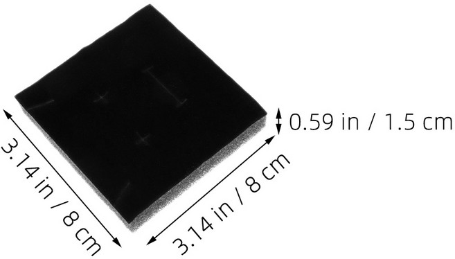 쥬얼리 박스 스폰지 정리함 삽입 목걸이 디스플레이 20 개