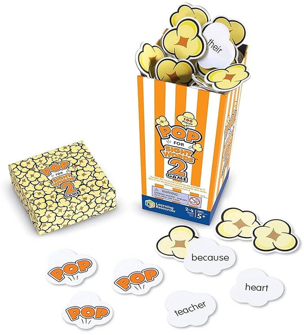 러닝 리소스(Learning Resources) 팝 게임 사이토워드 2 영어 단어 게임 LER 8630 정품, 1개