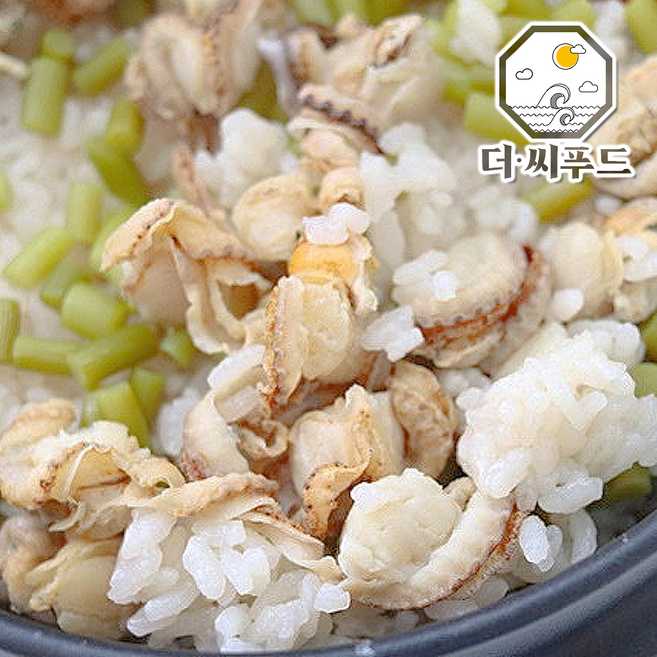 내장없는 자숙가리비살 횟감용 가리비 관자, 1개, 1kg, 내장없음