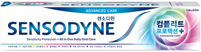 센소다인 컴플리트 프로텍션 플러스 치약, 100g, 1개 - 쿠팡