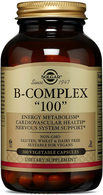 솔가 B-컴플렉스 "100" 베지터블 캡슐, 100정, 1개