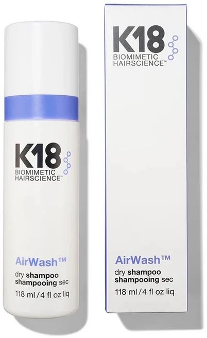 K18 에어워시 오리지널 드라이 샴푸 컨디셔너 비에어로졸 두피 균형 유지 과도한 제어 복구 박스 포함, 01 118ml - 쿠팡