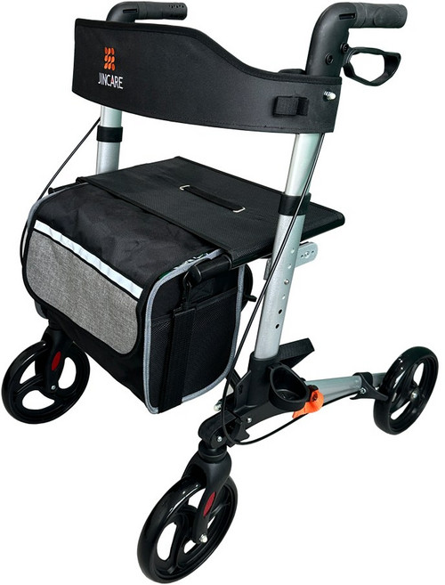 진케어 노인 유모차 어르신 보조보행기 성인용 실버카, 1개
