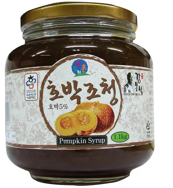 두레촌 강봉석 名人 호박조청 500g, 1개