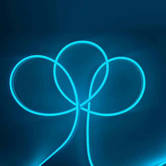 원그리드 USB 네온플렉스 LED 스트립 5m 잘라쓰는 줄조명 네온사인, 1개, 아이스블루