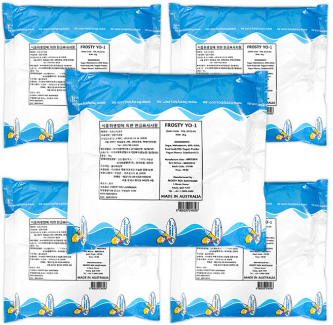 프로스티보이 요원 요거트파우더 1kg, 1개입, 5개