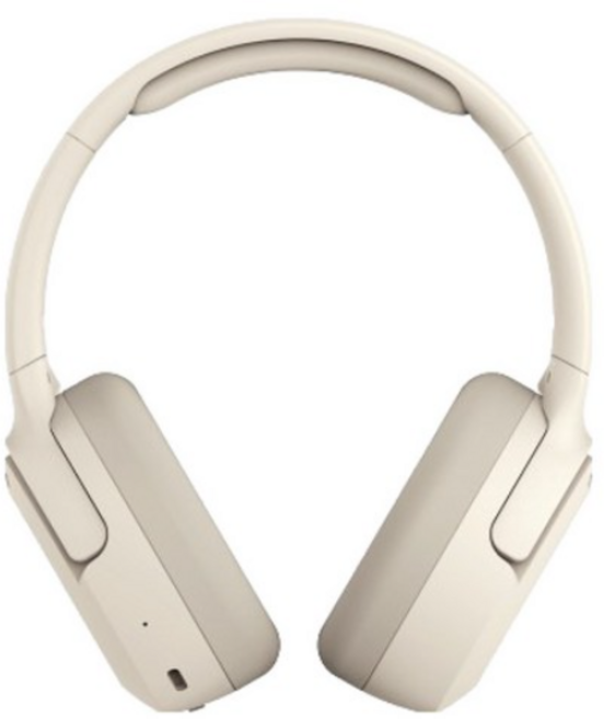 아이리버 액티브 노이즈캔슬링 ANC 접이식 블루투스 V5.3 헤드셋, 바닐라 크림, IBH-NC500