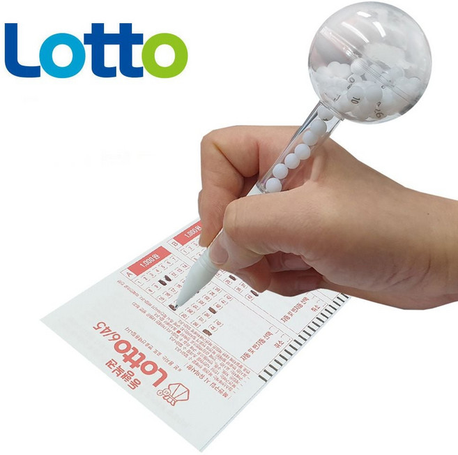 로또볼펜 로또번호추출기 마킹펜 로또게임기 mam+10076jL
