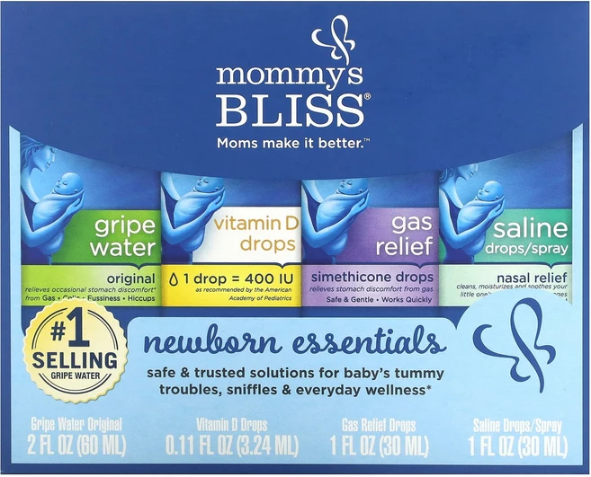 Mommy's Bliss 뉴본 에센셜 4종 세트, Mommys Bliss 뉴본 에센셜 4종 세트, 1개 - 쿠팡