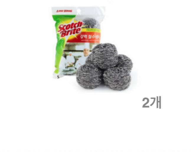 스카치브라이트 철 수세미 35 g, 1개입, 20개