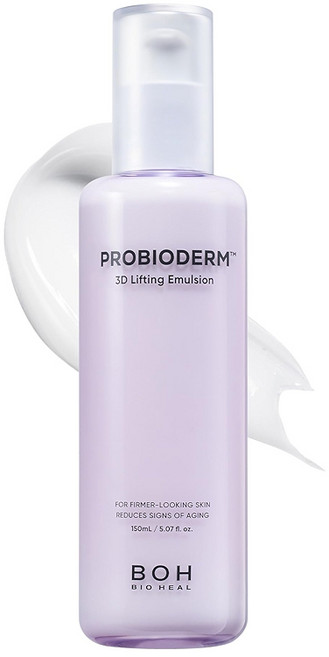 BOH BIO HEAL 普樂絲益生菌3D彈力乳液 保濕滋養 緊緻彈潤 改善細紋 提亮膚色, 1件, 150ml
