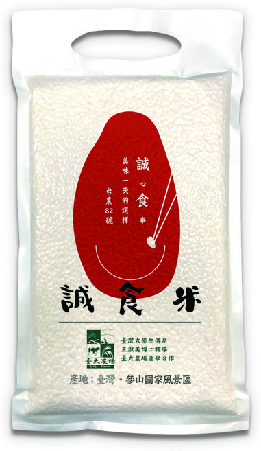 誠食米 台農82號米, 1kg, 1個, 一級