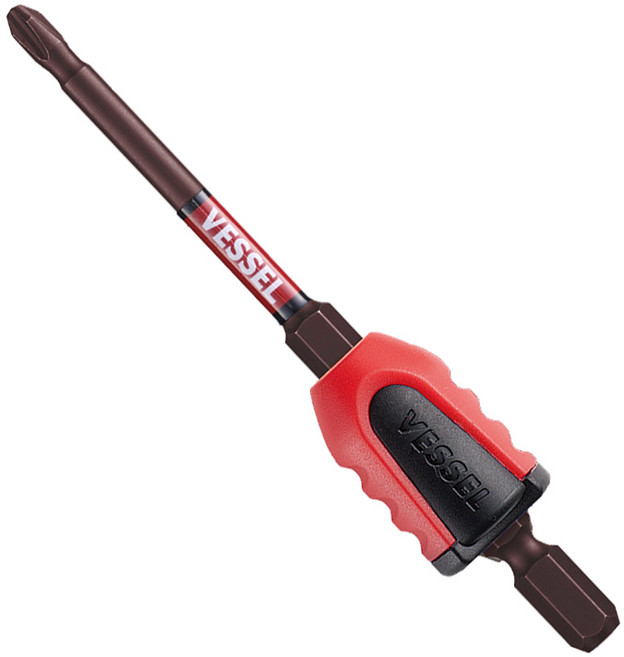 베셀 토션 비트 NMCS16210 사키스보 이단 비트 자화기 세트 PH2 100mm, 1개