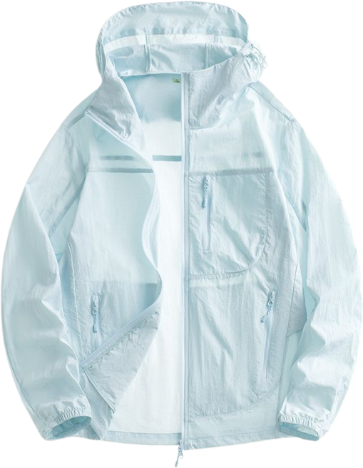 Makone 여성 바람막이 냉장고 자켓 자외선차단 통기성 좋은 가벼운 집업 후드 점퍼