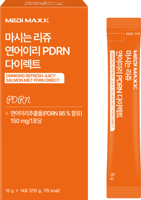 메디맥스 먹는 PDRN 콜라겐 마시는리쥬 PDRN 다이렉트, 1개, 14회분