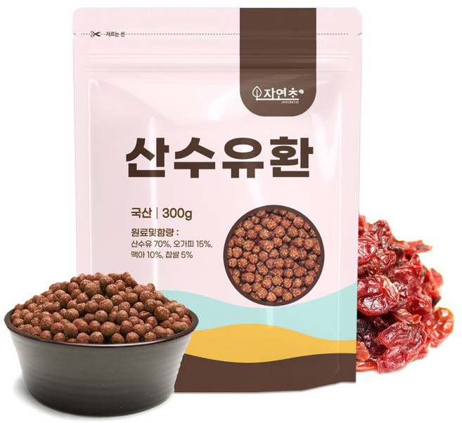 국산 산수유환 300g, 1개