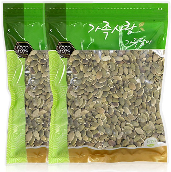 [가온애] 호박씨 500g, 2개