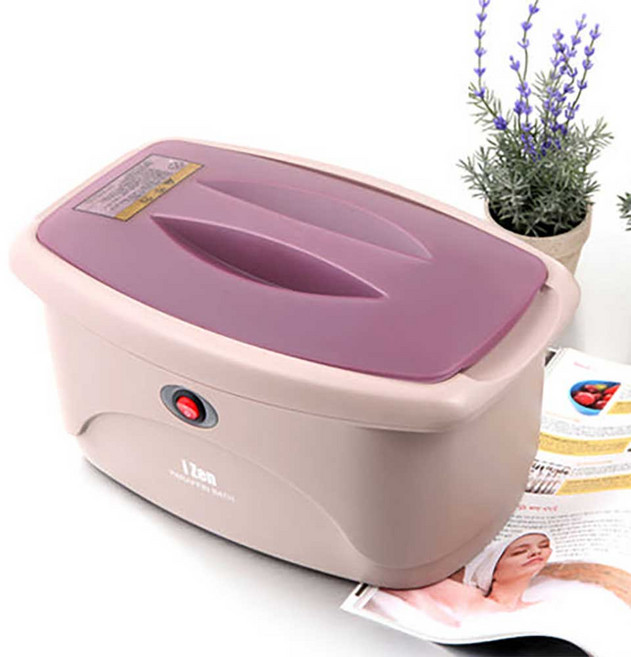 [평생A/S] 국산 BDM 파라핀 손 치료기 추천 + 파라핀왁스 4개 파라핀베스 욕조 용해기 기계 병원용 의료용 의료기 가정용 통증 완화, 1개