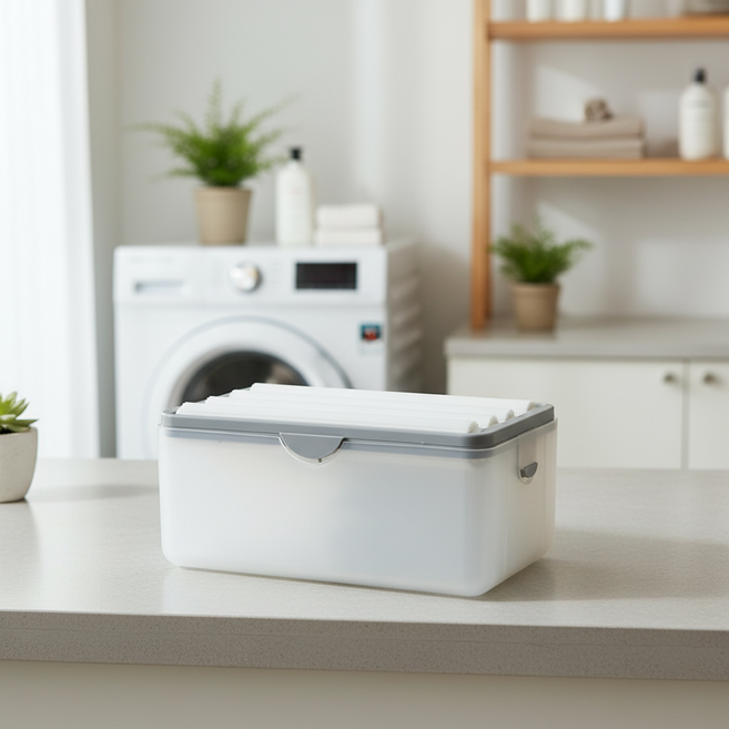 빨래 비누 거품기 롤러 케이스 세탁용 비눗갑 받침대 거품 생성기, 비누거품홀더-그레이, 1개