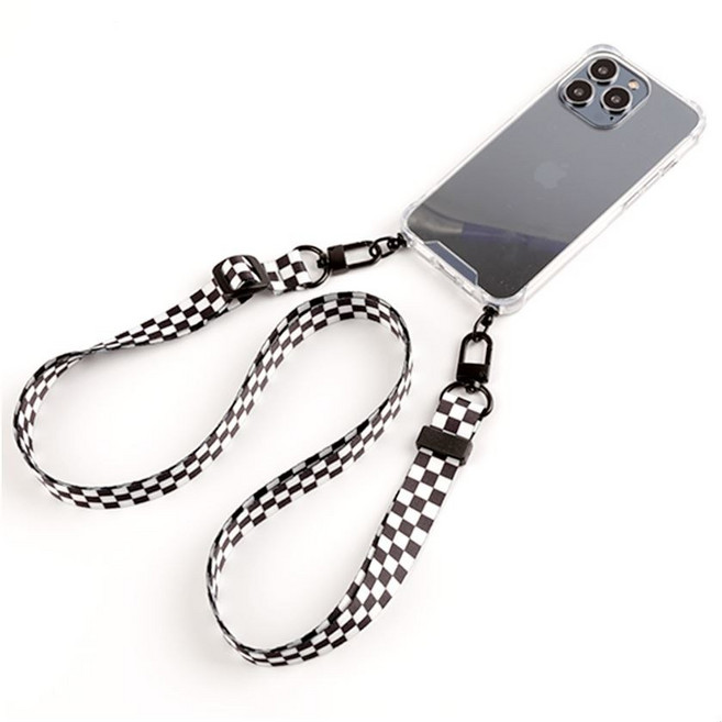 애플버니 360도 회전 탈부착 스트랩 휴대폰 케이스