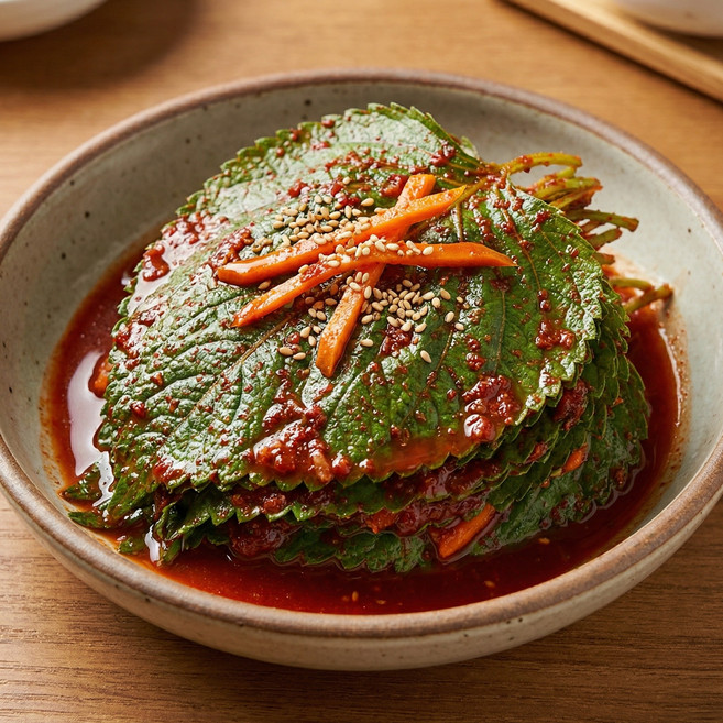 직접 1개씩 발라 하루 한정 수량 판매하는 국내산 깻잎 김치 향긋한 깻잎 무침 [명품반찬가게 집반찬], 200g, 4개