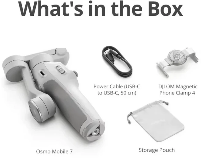 DJI Osmo Mobile 7 스마트폰 짐벌 안정기 3축 휴대폰 오리지널 브랜드 NewI, 02 Osmo Mobile 7