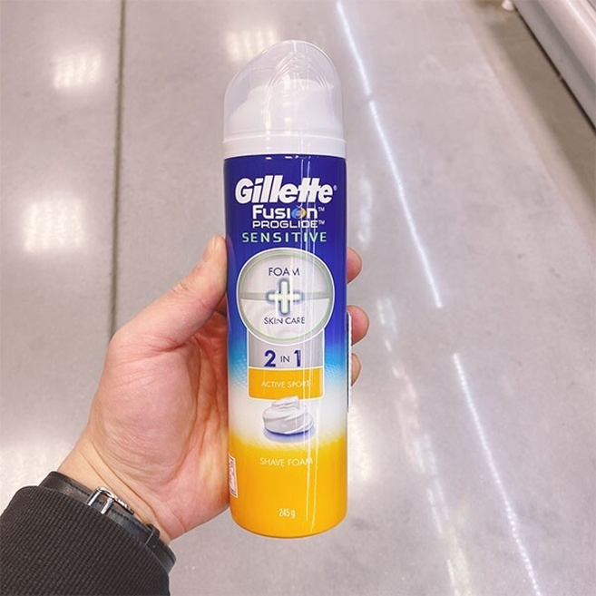 질레트 프로글라이드 투인원 쉐이빙폼, 1개, 245g