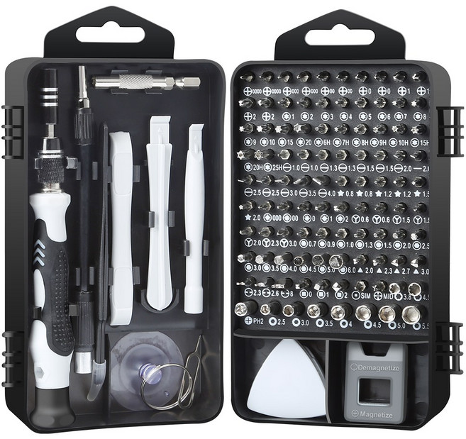 청우스코스 117 in 1 정밀 드라이버 세트 KS840115, 1개