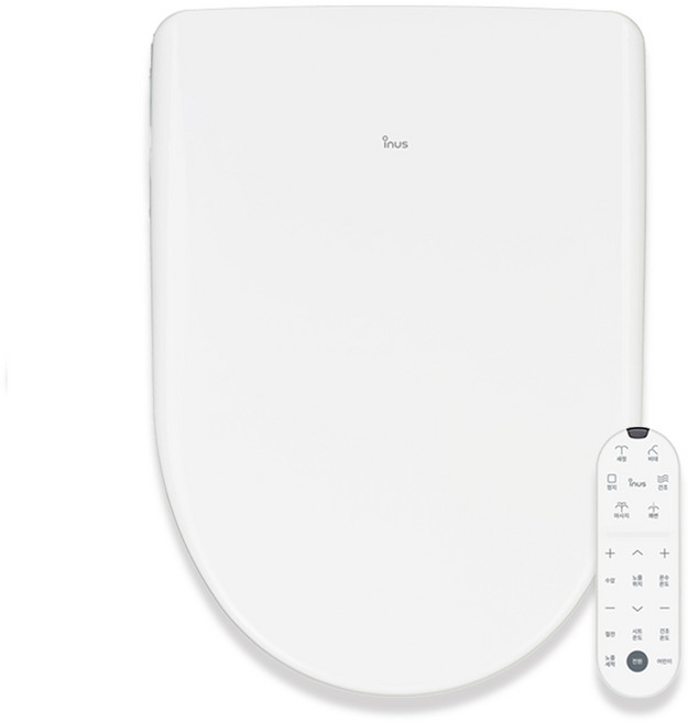 이누스 비데 필터 없는 IPX5 방수 스마트 터치 리모컨, 고객직접설치, ISA-8200R