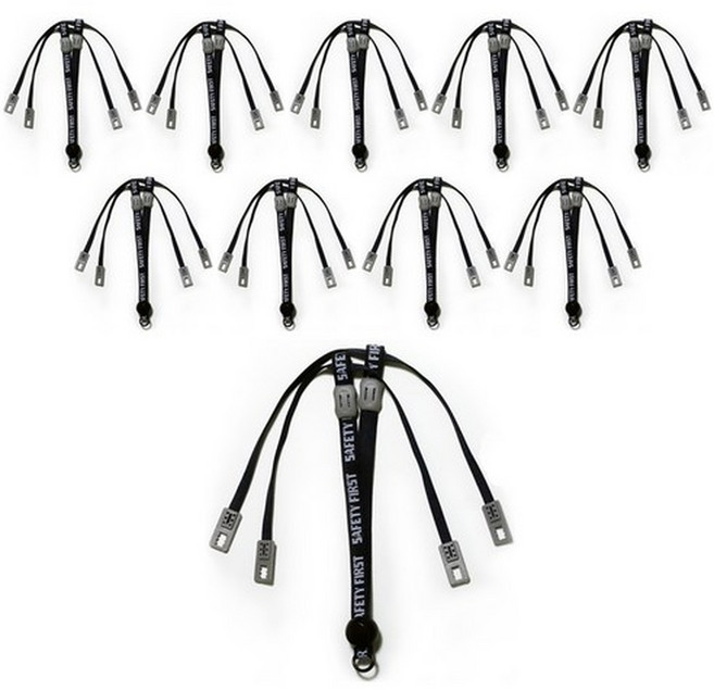 안전모 턱끈, 본제품, 10개