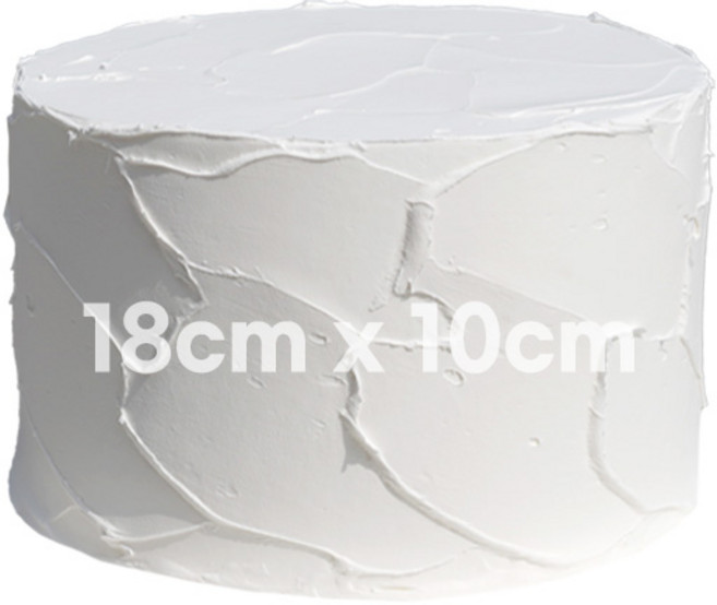 모형 클레이 케이크 케이크모형, 대(18*10cm), 1개