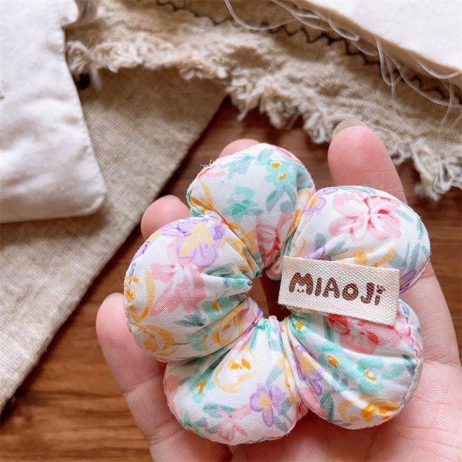 [리브나인] 핸드메이드 소프트 머리끈 포니테일 미니 곱창 헤어밴드 6종 택1