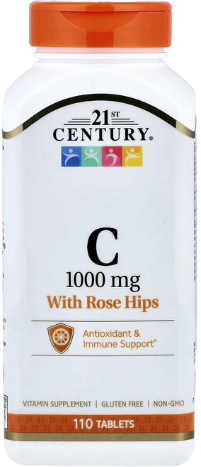 21세기센츄리 비타민 C 지속 방출 1000mg 110정, 5개 - 쿠팡