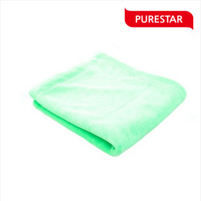 퓨어스타 슈페리어 버핑타월 40 x 40 네온그린, 1개