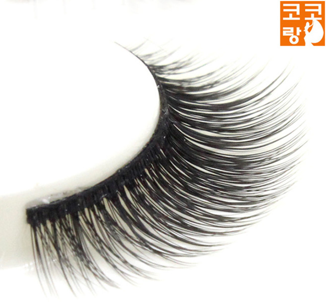 리얼 볼륨 속눈썹 10P 공연 무대 소품 속눈썹연장, 1개