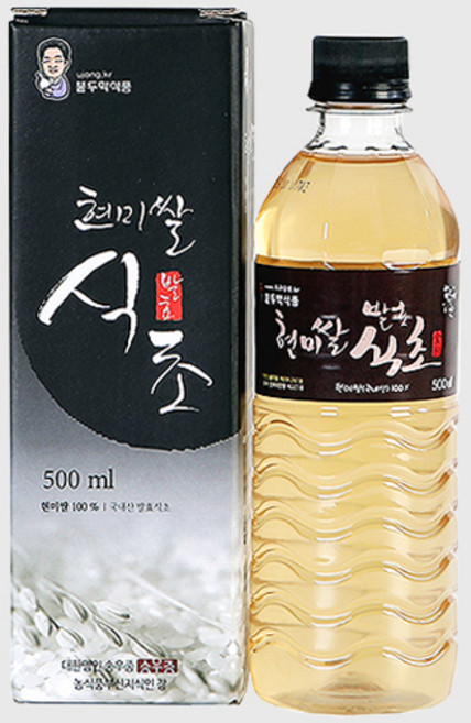 붙두막식품 현미식초 /명인의손맛 막걸리흑초, 500ml, 1개